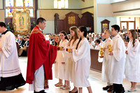 Confirmation 2015 - Offertory Gifts and Presentation to Bishop at end of Mass